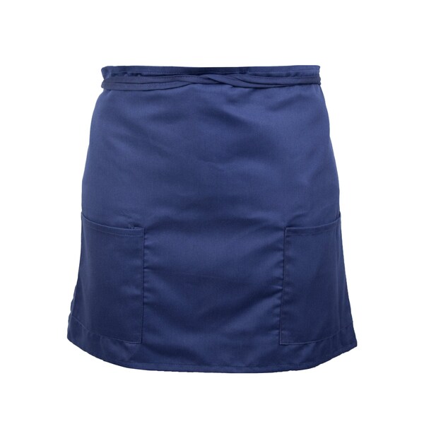 Monarch Half Bistro Aprons Navy  , 12PK - BISTROHLF-NVY