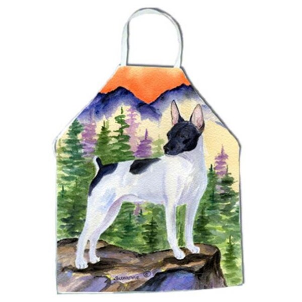 Carolines Treasures Carolines Treasures SS8224APRON Rat Terrier Apron - 27 x 31 in. - SS8224APRON