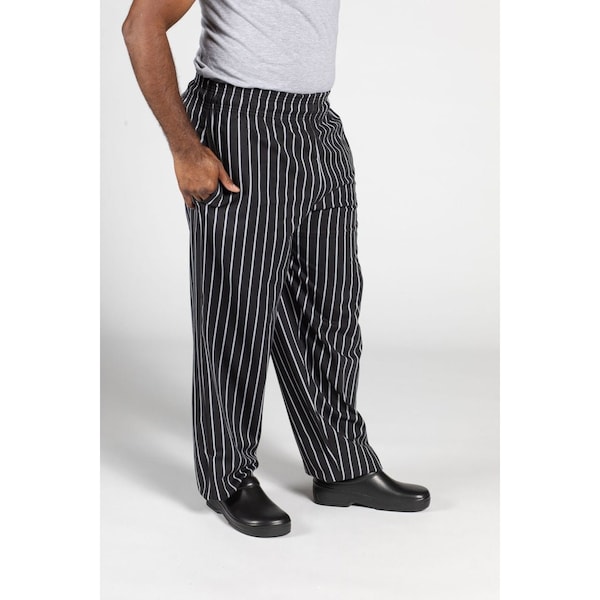 Uncommon Threads Classic Chef Pant 3" Chalk Strip  5XL - 4000-4109