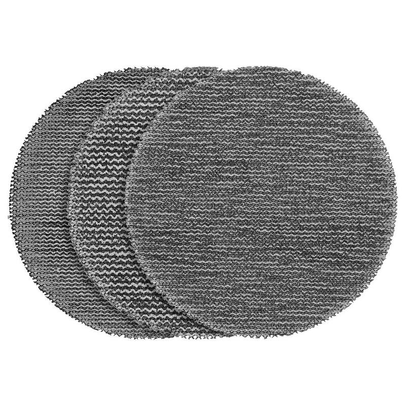 Discos de lija de malla de 80, 120 y 180 granos para M12 FUEL 3 in. Lijadora orbital aleatoria de Milwaukee (13 piezas) - 48-80-6405