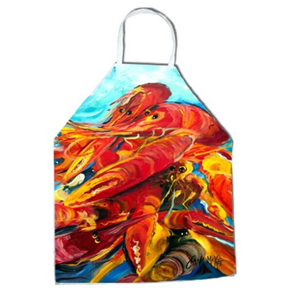 Carolines Treasures Carolines Treasures JMK1171APRON Crawfish Apron - JMK1171APRON