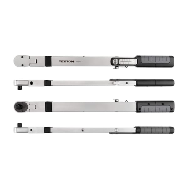 Tekton 1/2 Inch Drive 72-Tooth Split Beam Torque Wrench (40-250 ft.-lb.) - TRQ62203