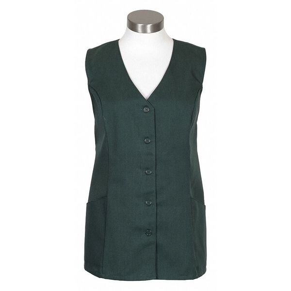 Fame (A Delta Plus Group Company) Tunic Vest, Hunter Green, V93, 4XL - 83010
