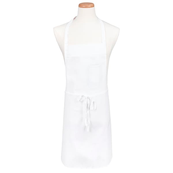 Chef Revival Chef 24/7 Deluxe Economy Bib Apron - 600BAW-D