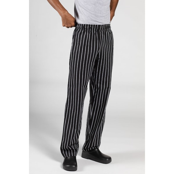 Uncommon Threads Traditional Chef Pant 2" Chalk Stripe 3X - 4010-4107