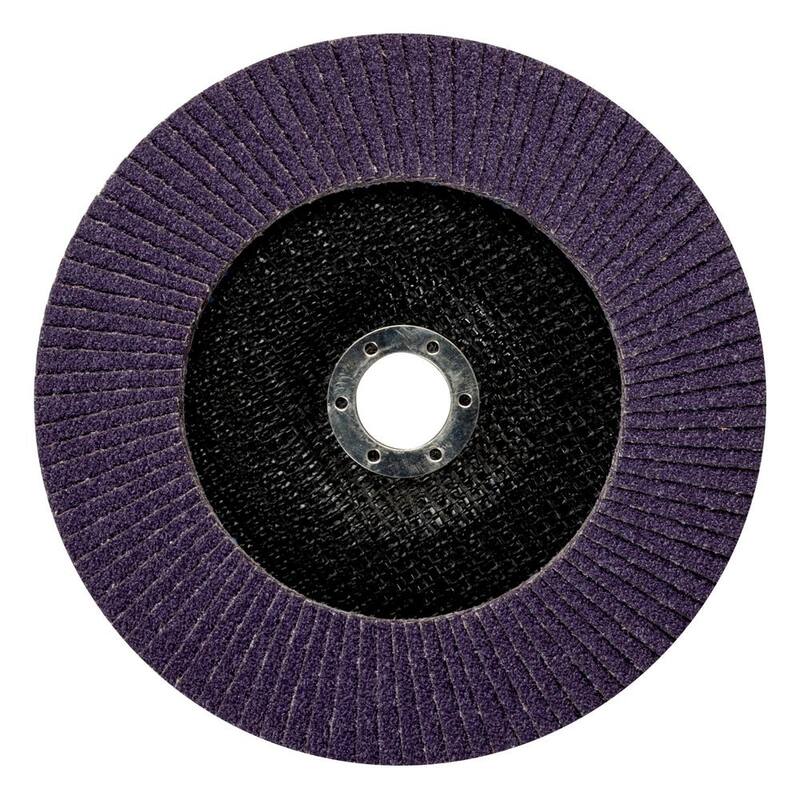Disco de láminas de remoción pesada de grano 60 de 7 pulgadas (1 paquete)