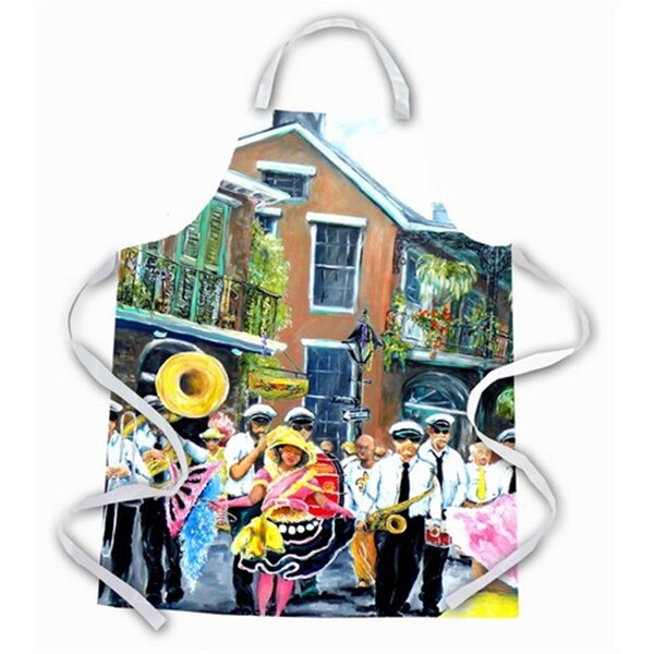 Carolines Treasures New Orleans French Quarter Frolic Apron - MW1246APRON