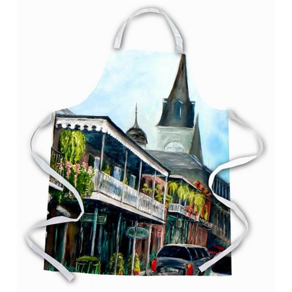 Carolines Treasures St Louis Cathedral Apron - MW1201APRON