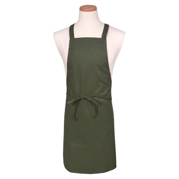 Chef Revival Chef 24/7Utility Bib Apron - Hunter Green - 601NP-HG