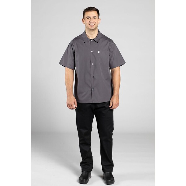 Uncommon Threads Classic Utility Shirt Slate SM - 0920-6402