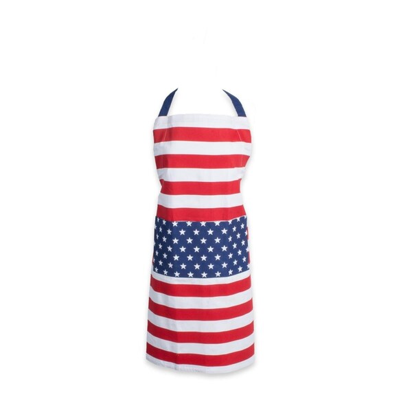 Design Imports Stars & Stripes Print Apron - CAMZ10859