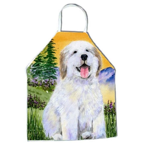 Carolines Treasures Carolines Treasures SS8469APRON Great Pyrenees Apron - 27 x 31 in. - SS8469APRON