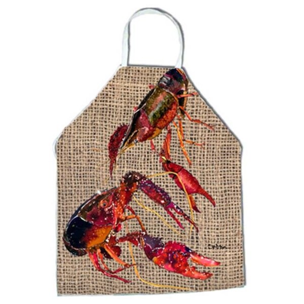 Carolines Treasures Carolines Treasures 8739APRON Crawfish Apron - 27 x 31 in. - 8739APRON