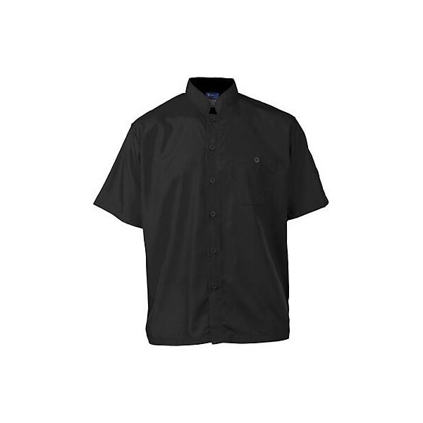 Allpoints Kng Sm Active Chef Shirt Mens Black Ss - 2126BKBKS