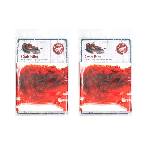 Maine Man Seafood Maine Man Crab Bib 12  pcs - 14510/2