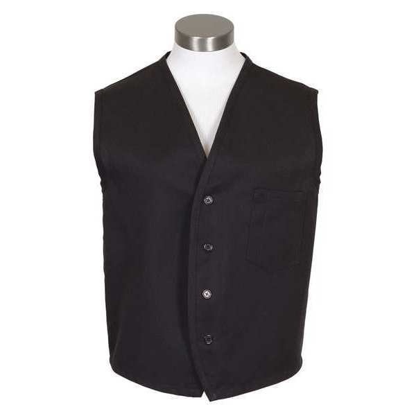 Fame (A Delta Plus Group Company) Vest, Unisex, Black, V40, 5XL - 82973