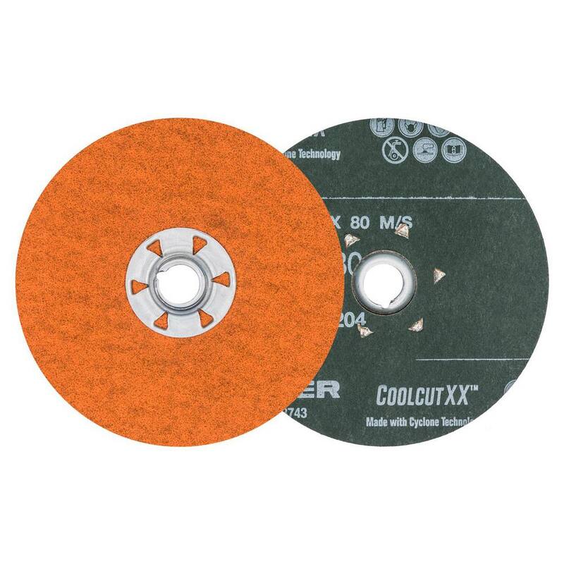 WALTER SURFACE TECHNOLOGIES COOLCUT XX Disco de Lija con Cambio Rápido (Paquete de 25) - 15X478