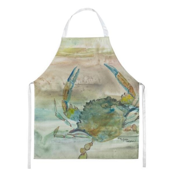 Carolines Treasures Carolines Treasures SC2013APRON Blue Crab Sunset Apron - SC2013APRON