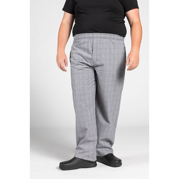 Uncommon Threads Yard-Dyed Chef Pant Glen Plaid 2XL - 4003-3106