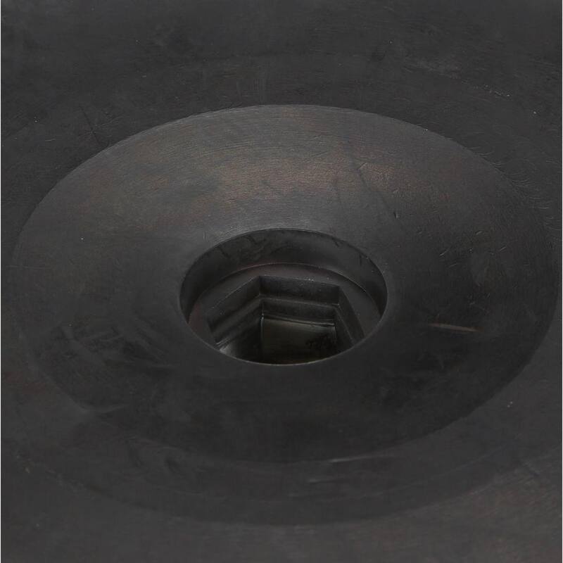 Disco de respaldo de goma de 7 pulgadas para uso con amoladoras angulares de 7 pulgadas o 9 pulgadas, lijadoras angulares, lijadoras de disco o pulidores/lijadoras - 192978-2