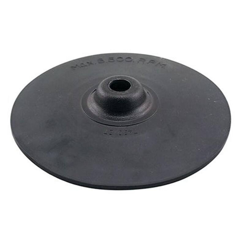 Disco de respaldo de goma de 7 pulgadas para uso con amoladoras angulares de 7 pulgadas o 9 pulgadas, lijadoras angulares, lijadoras de disco o pulidores/lijadoras - 192978-2