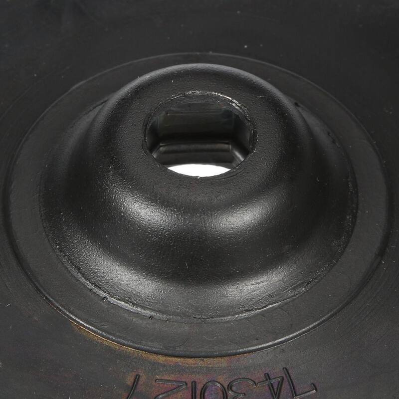 Disco de respaldo de goma de 7 pulgadas para uso con amoladoras angulares de 7 pulgadas o 9 pulgadas, lijadoras angulares, lijadoras de disco o pulidores/lijadoras - 192978-2
