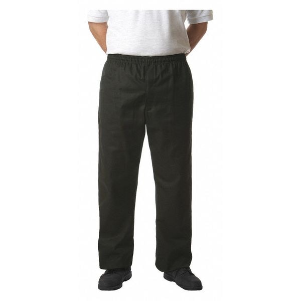 Fame (A Delta Plus Group Company) Chef Baggie Pant, Black, C15, 3X - 82506