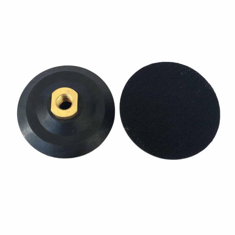 Almohadilla de respaldo de goma con velcro de 5 pulgadas para almohadillas de pulido - R5BP_THD