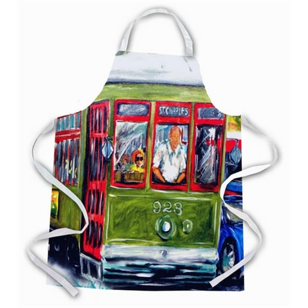 Carolines Treasures Street Car Apron - MW1152APRON