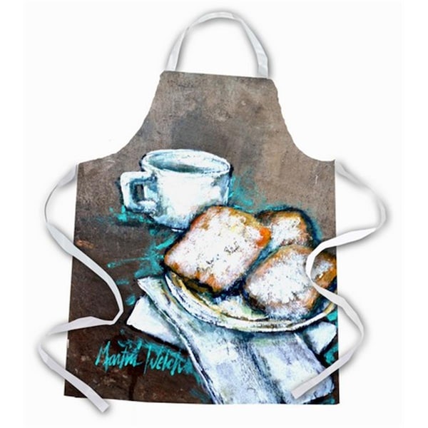 Carolines Treasures Piping Hot Beignets Apron - MW1251APRON