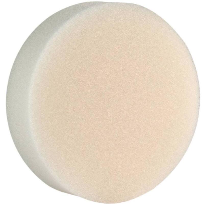 Almohadilla de pulido de espuma con gancho y lazo de 3 pulgadas, color blanco - 191N91-7