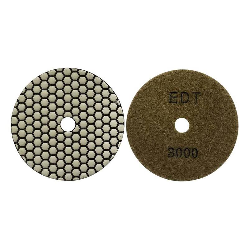 Juego de Almohadillas de Pulido Húmedo de Diamante Blanco de Resina de 5 pulgadas (7 piezas) - RWS5512481530_T