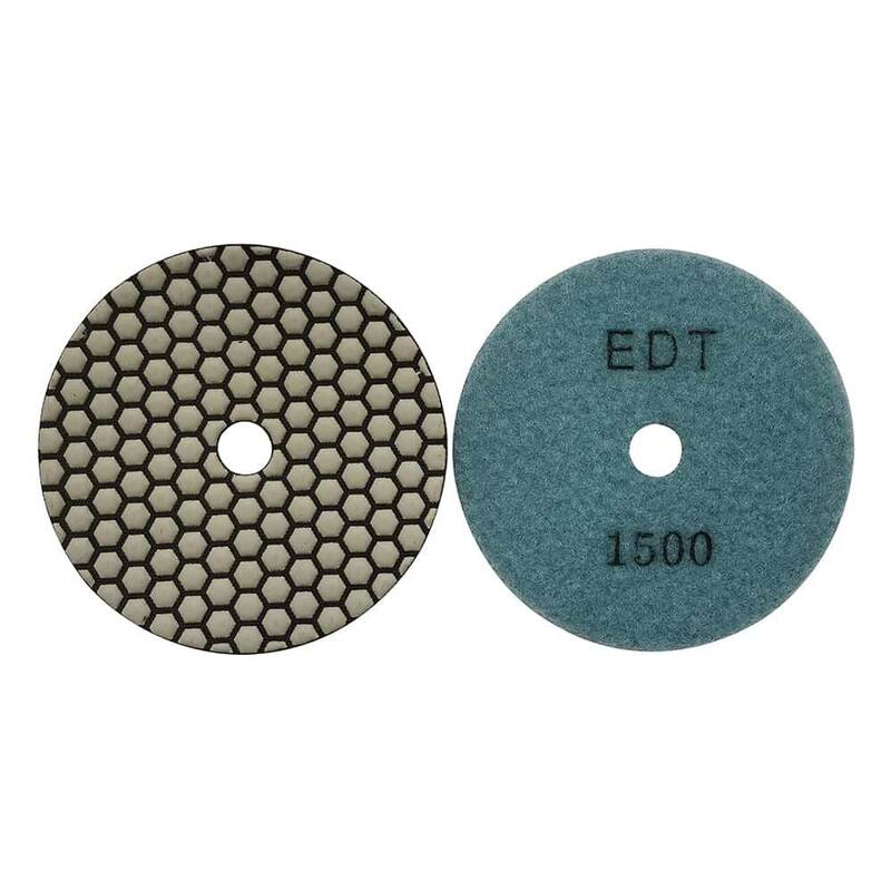 Juego de Almohadillas de Pulido Húmedo de Diamante Blanco de Resina de 5 pulgadas (7 piezas) - RWS5512481530_T