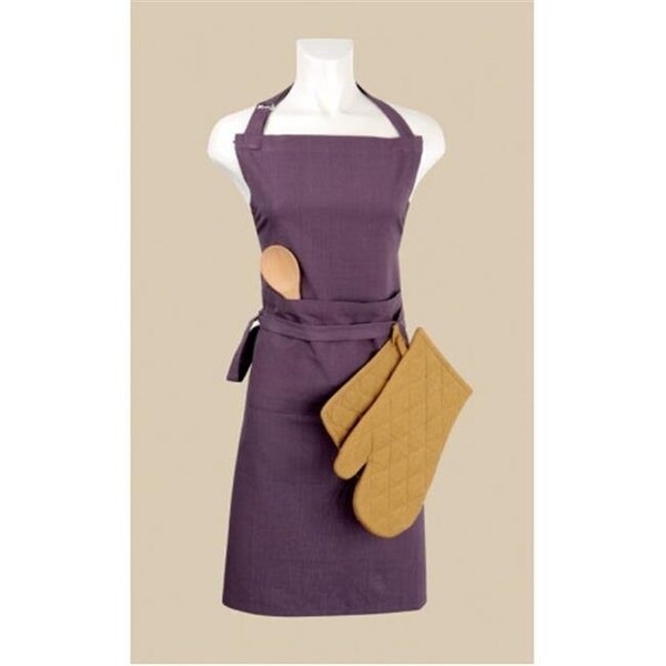 Mr. Mjs Trading Mr. MJs Trading AG-37304 Kitchen Apron; Purple - AG-37304