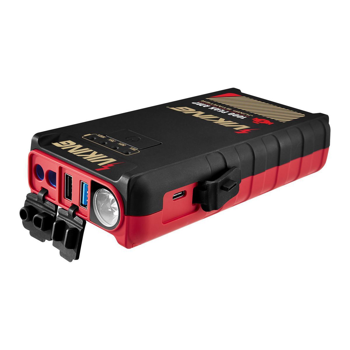 Arrancador de batería de litio Viking de 1000 amperios pico y power bank - 59527