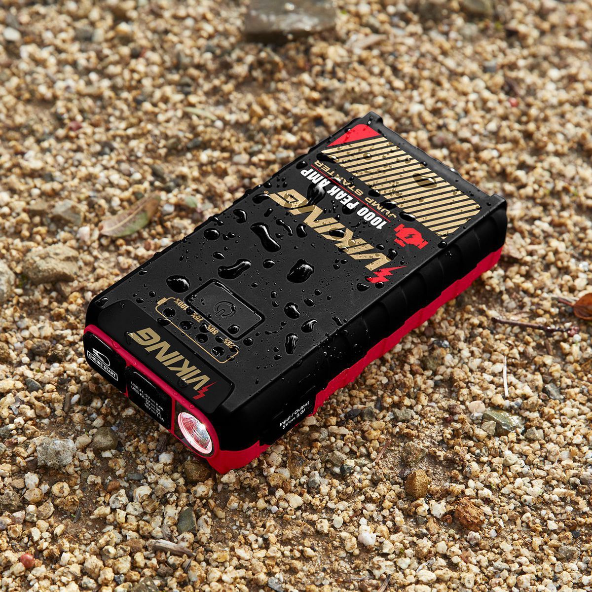 Arrancador de batería de litio Viking de 1000 amperios pico y power bank - 59527