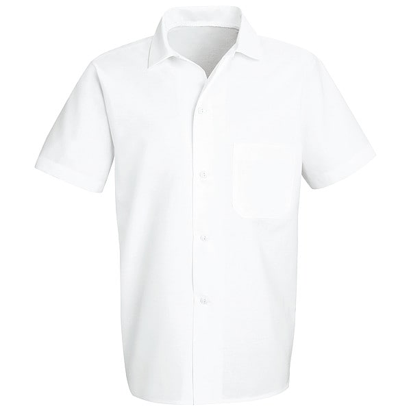 Red Kap 501Pbwht Mns Wh Ss Cook Shirt - 5010WH SS S