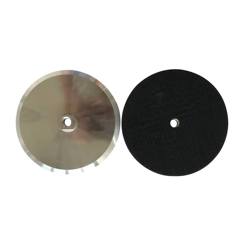 Juego de almohadillas de pulido en seco de diamante de 5 pulgadas para piedra y concreto, (#50 a #3000 Grit) con base de aluminio - RDP5512481530A