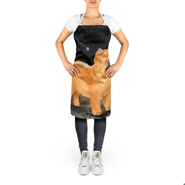 Carolines Treasures Starry Night Chow Chow Apron - 27 x 31 in. - SS8488APRON