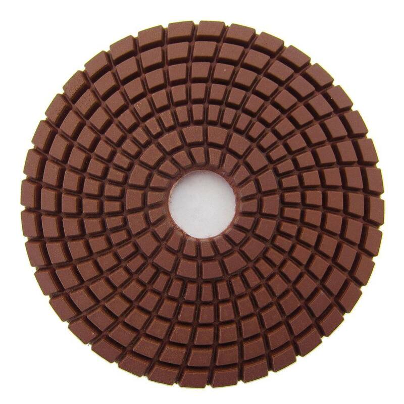 Archer USA 4 pulgadas #200 Grit Wet Diamond Polishing Pad for Stone - WPP04-B-0200#