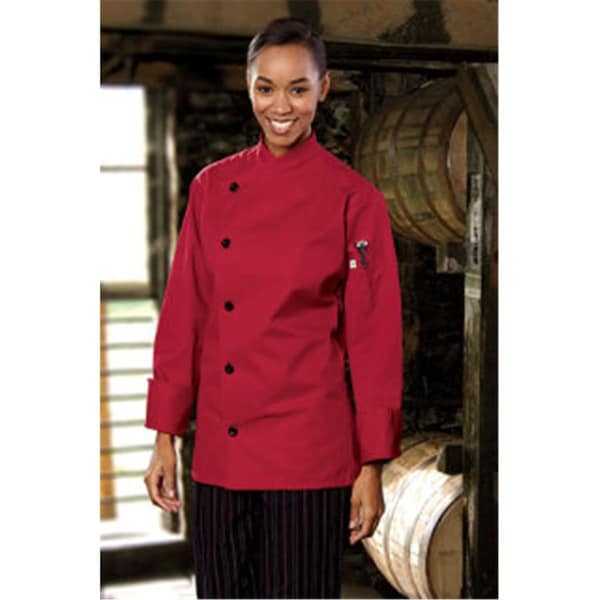 Nathan Caleb Rio Chef Coat in Red - 6XLarge - NA2502905