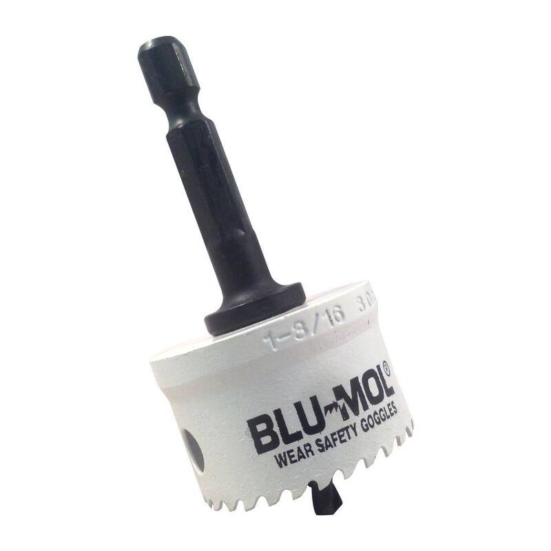 BLU-MOL Disston 1-3/16 pulgadas. Sierra de agujero para lámina de metal - 6925