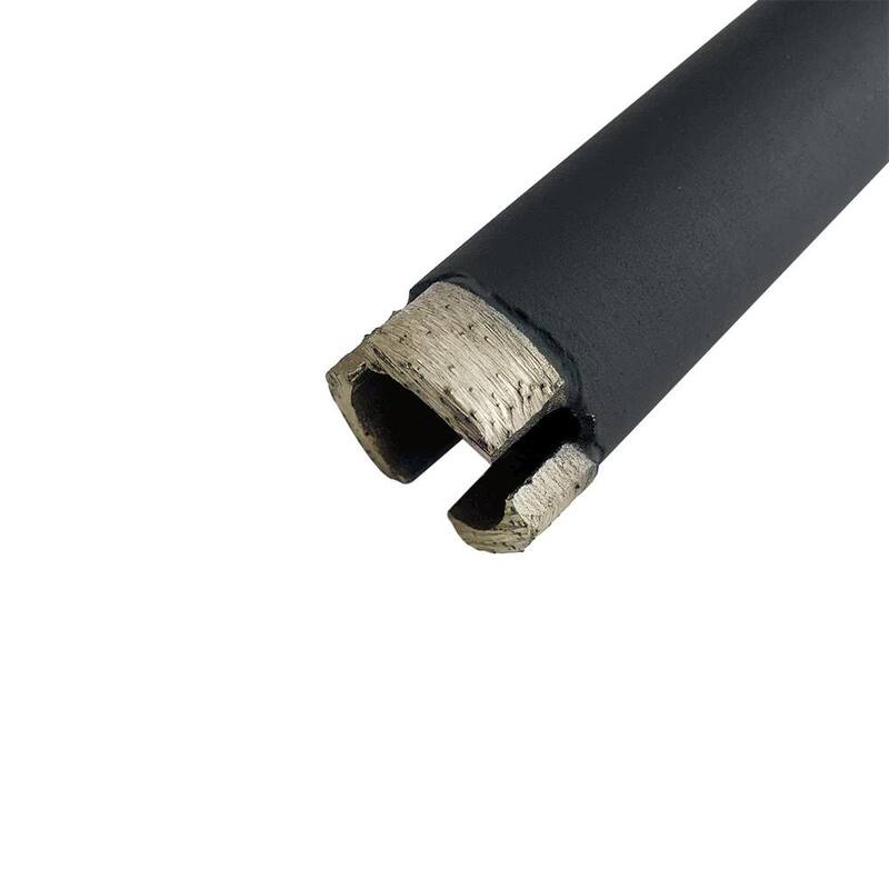 Broca de núcleo multipropósito en seco/húmedo de 1 pulgada para albañilería, concreto y piedra natural #30/40 de grano de diamante - Rosca de 5/8 pulgadas - DBS0100A5_THD