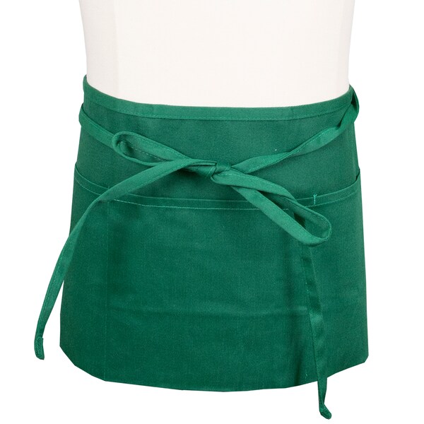 Chef Revival Chef 24/7Front-of-the-House Waist Apron - Kelly Green - 605WAFH-GN