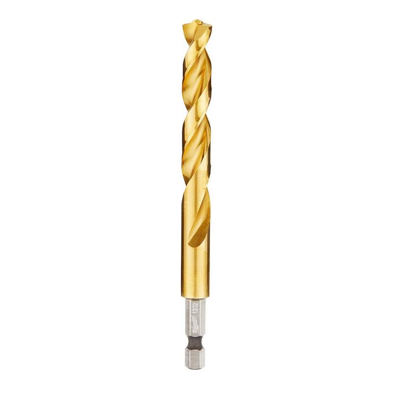 Milwaukee SHOCKWAVE Broca de Titanio de 13/32 pulgadas - 48-89-4623