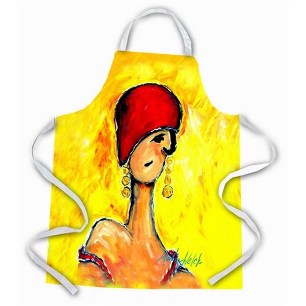 Carolines Treasures Azalines Earrings Lady Apron - MW1219APRON
