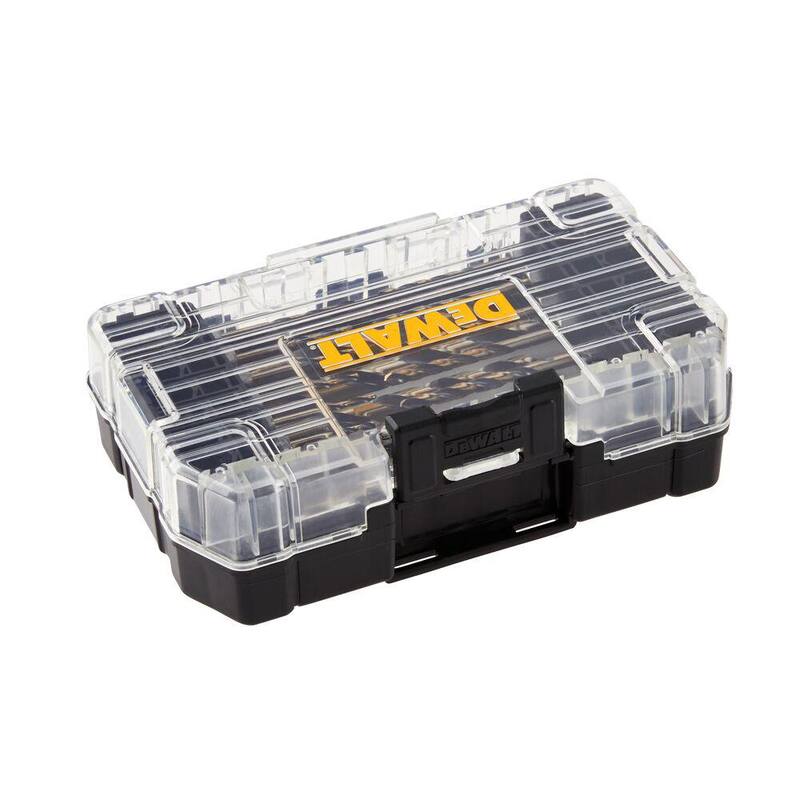 DEWALT Juego de brocas de metal listas para impacto en negro y dorado (18 piezas) - DWAH1188