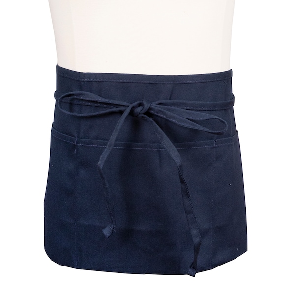 Chef Revival Chef 24/7Front-of-the-House Waist Apron - Navy Blue - 605WAFH-NV