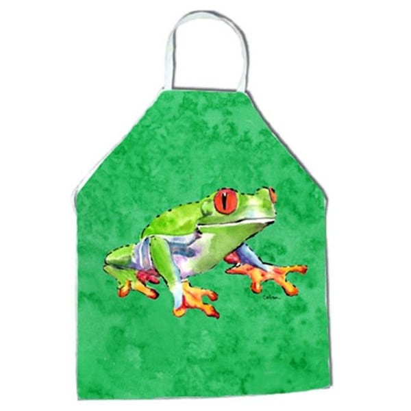 Carolines Treasures Carolines Treasures 8688APRON 27 x 31 in. Frog Apron - 8688APRON