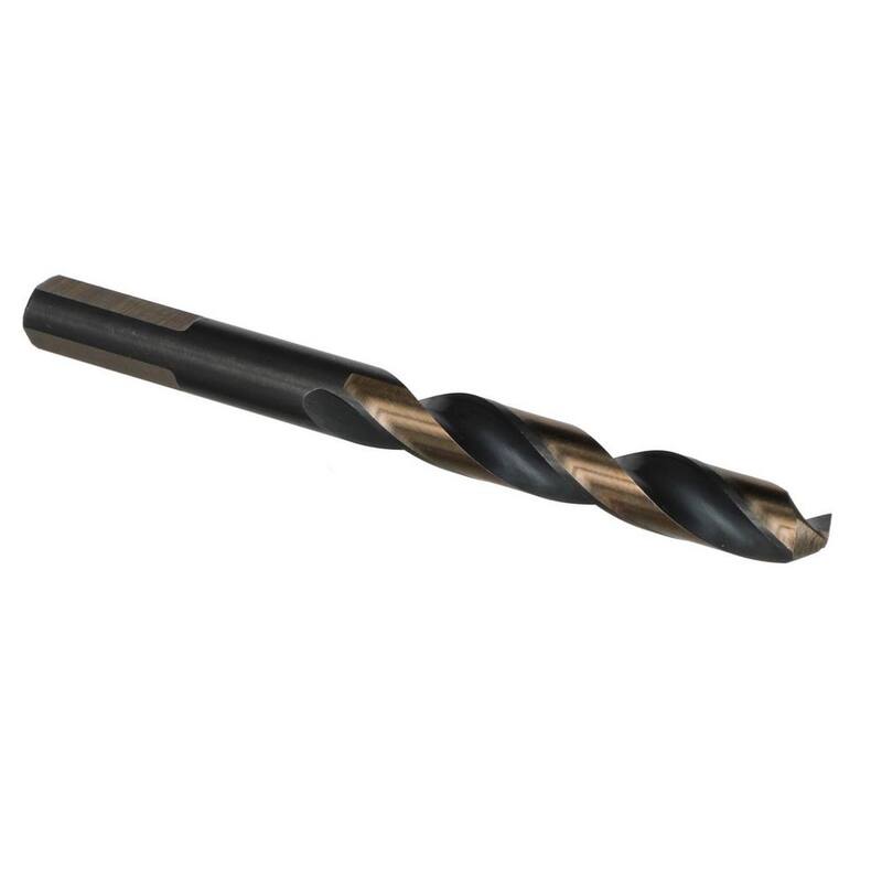 Juego de brocas de acero de alta velocidad de grado contratista de Drill America con mango de 3 planos (29 piezas) - HD29J-3F-PC